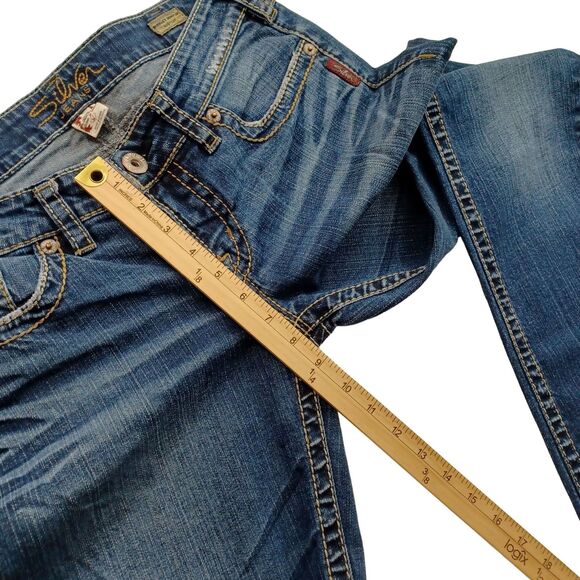 Silver Jeans Berkley Surpus Bootcut Jeans Women's Size W32 L33 - Picture 12 of 14